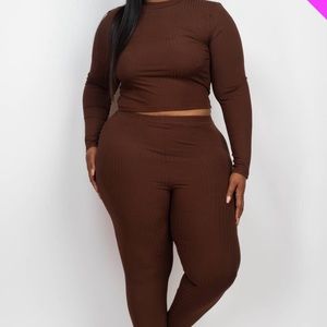 Plus size Fall 2 piece